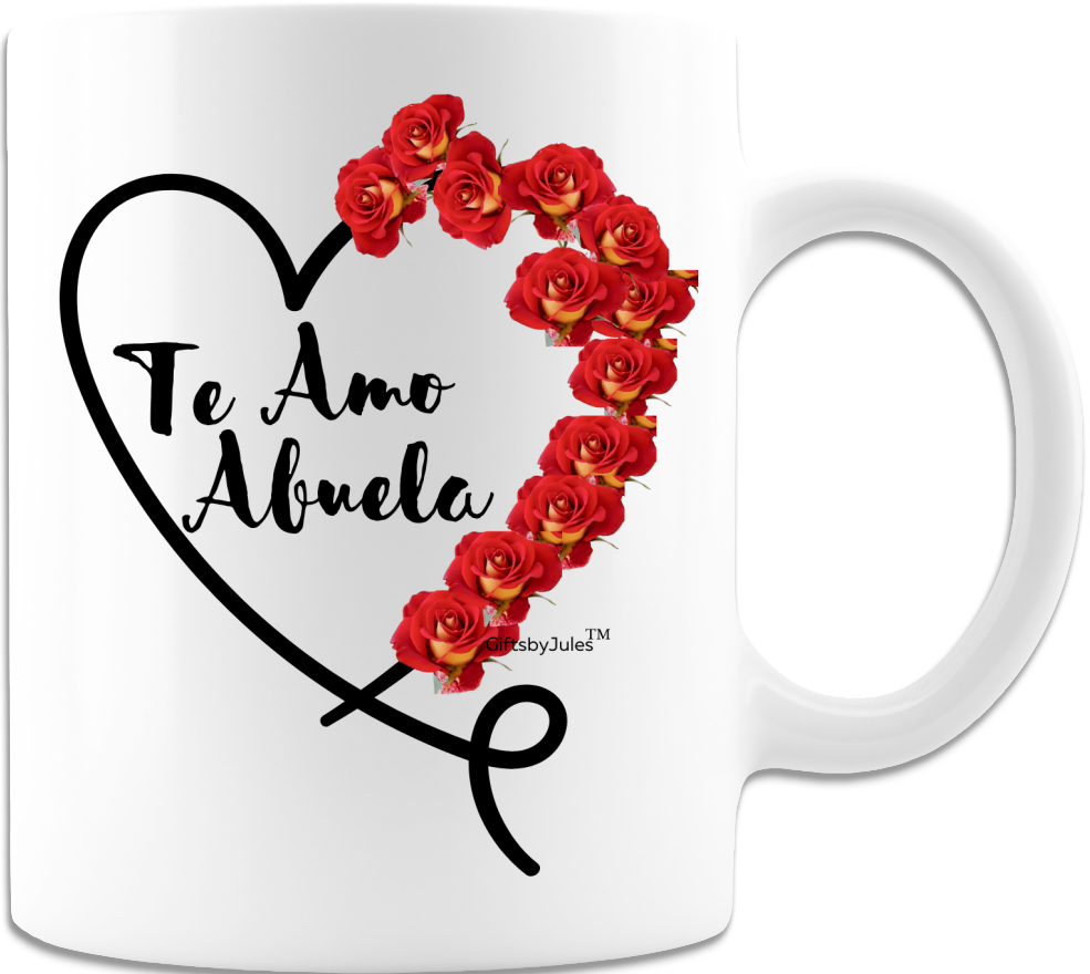 Tea-amo ( Te Amo ) Love You 11 ounce Tea Mug