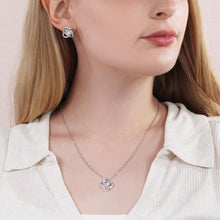 Load image into Gallery viewer, (Feliz dia de la Madre-Mama ) Love Knot Earring and Necklace Set
