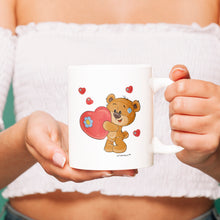 Load image into Gallery viewer, A Little TLC For Your Love ones -Hugs - Coffee Mug - Coffee Cups- White
