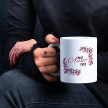 Load image into Gallery viewer, For Best Aunt  -White Coffee Mug- Novelty Gift- For Any Occasion
