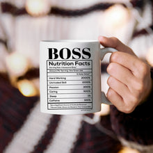 Load image into Gallery viewer, Boss -White Coffee Mug - For Office -co-workers- Colleagues -Birthday-Christmas
