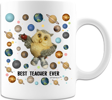 Load image into Gallery viewer, Best Teacher Ever Gifts For Teacher - - Coffee Mug - White- Back to School -Solar -Teach -Teachers Gifts- Christmas -Birthdays - For All Occasion
