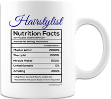Load image into Gallery viewer, Hairstylist- Hairdresser- Mugs - Coffee Mug - White -For the Best Hair Therapist- Gifts for all Occasion
