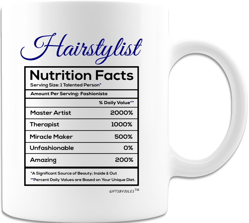 Hairstylist- Hairdresser- Mugs - Coffee Mug - White -For the Best Hair Therapist- Gifts for all Occasion