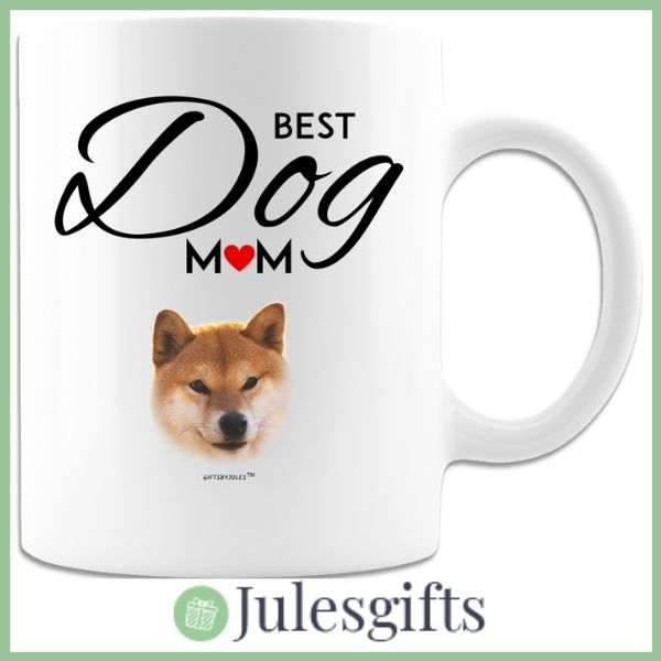 Best Dog Mom White Coffee Mug Novelty Gift For Any Occasion