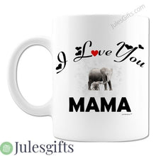Load image into Gallery viewer, I Love you Mama- White-Coffee Mug -Gifts for Mother&#39;s day -Birthday -Christmas
