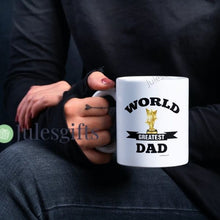 Load image into Gallery viewer, WORLD GREATEST DAD Coffee Mug Novelty Gift For Any Occasion
