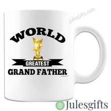 Load image into Gallery viewer, World Greatest Grand Father Coffee Mug Novelty Gift For Any Occasion .
