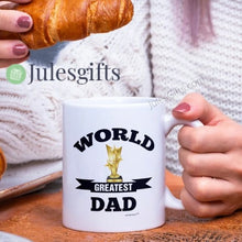 Load image into Gallery viewer, WORLD GREATEST DAD Coffee Mug Novelty Gift For Any Occasion
