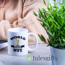 Load image into Gallery viewer, WORLD GREATEST WIFE Coffee Mug  Novelty Gift For Any Occasion
