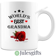 Load image into Gallery viewer, World&#39;s Best Grandma Coffee Mug  Novelty Gift for All Occasion
