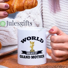 Load image into Gallery viewer, World Greatest Grand Mother Coffee Mug  Novelty Gift For Any Occasion .
