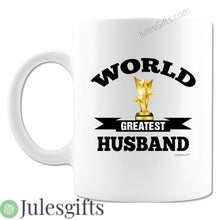 Load image into Gallery viewer, World Greatest Husband  Coffee Mug   Novelty Gift For Any Occasion .
