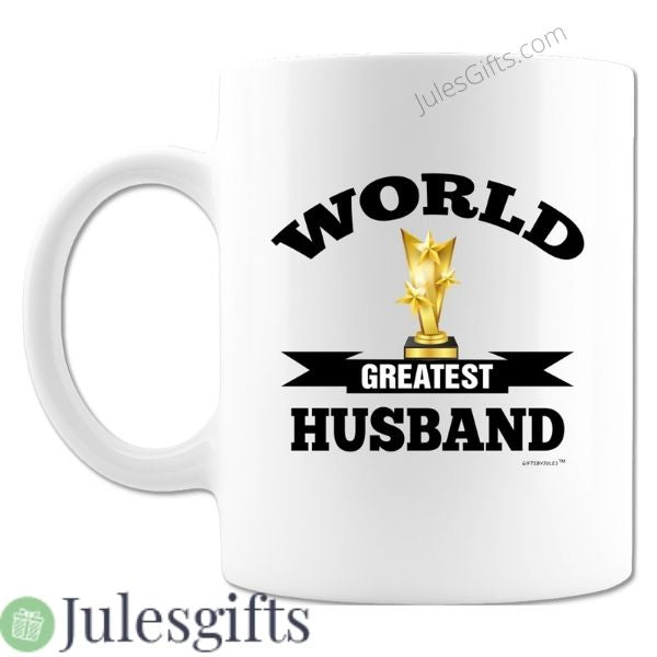 World Greatest Husband  Coffee Mug   Novelty Gift For Any Occasion .