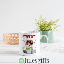 Load image into Gallery viewer, STRESSED Coffee Mug Novelty Gift For Any Occasion
