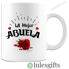 Load image into Gallery viewer, LA MEJOR ABUELA  FOR GRANDMA MOTHER&#39;S DAY GIFT
