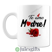 Load image into Gallery viewer, TE AMO MADRE Coffee Mug Novelty Gift For Any Occasion
