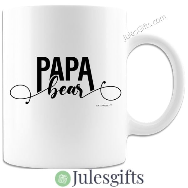 PAPA BEAR Coffee Mug Novelty Gift For Any Occasion