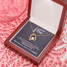 Load image into Gallery viewer, Forever love Necklace- For My Mom On Mother&#39;s day-  With all My Love Your Daughter
