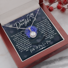 Load image into Gallery viewer, (To My Daughter)- With Love Mom- Eternal Hope Necklace
