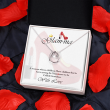 Load image into Gallery viewer, To My Beautiful Glam-ma - You&#39;re my Special Grandma -With All My Love to you now and forever- Lucky Love Necklace is perfect for You My Glam-ma

