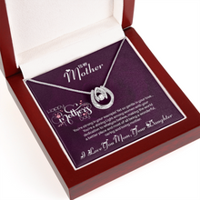 Load image into Gallery viewer, To My Mother On Mother&#39;s day-Lucky Pendant Necklace - From Your Daughter with Love.
