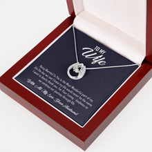 Load image into Gallery viewer, To My Wife -With All My Love -Your Husband -Lucky In Love Necklace
