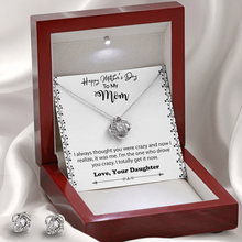 Load image into Gallery viewer, Mother&#39;s Day Gifts for Mom from Daughter (Love Knot Necklace)
