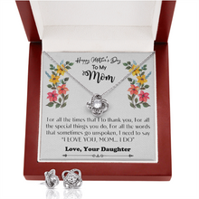 Load image into Gallery viewer, Mothers day presents from daughter (Love Knot Necklace)

