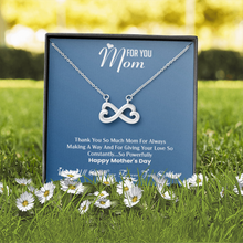 Load image into Gallery viewer, Happy mother&#39;s day -From Your Children With Love -Everlasting Love Necklace
