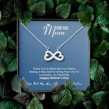Load image into Gallery viewer, Happy mother&#39;s day -From Your Children With Love -Everlasting Love Necklace

