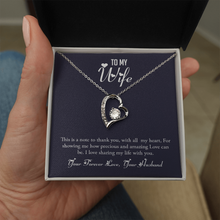Load image into Gallery viewer, To My Wife -Your Forever Love -From Your Husband -Forever Love Necklace
