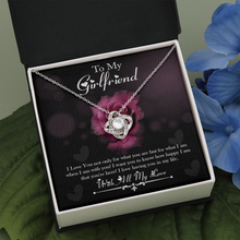 Load image into Gallery viewer, To My Girlfriend- With All My Love - The Love Knot Necklace
