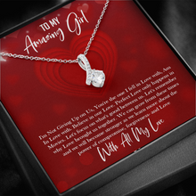 Load image into Gallery viewer, To My Amazing Girl-With All My Love Forever - Alluring Necklace
