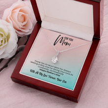 Load image into Gallery viewer, Happy Mother&#39;s day- To My Mom- Alluring Necklace-With Love Your Son
