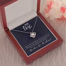 Load image into Gallery viewer, To MY Wife -Your Forever Love -You Husband- Love Knot Necklace
