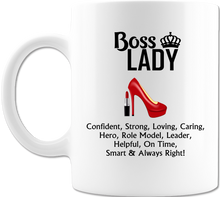 Load image into Gallery viewer, Boss Lady  Coffee Mug  Novelty Gift For Any Occasion
