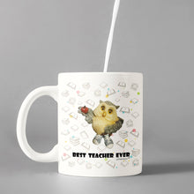 Load image into Gallery viewer, Best Teacher Ever-Coffee Mug For Teachers From Student -Teacher Gift For All Occasion -
